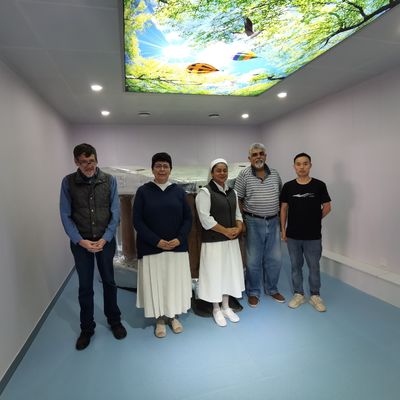 سعر جيد غرفة الحماية المزدوجة من الصلب الرنين المغناطيسي الحماية من ورق النحاس مع نظام التهوية المحمي من RF الانترنت