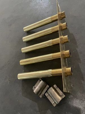 سعر جيد غرفة الدرع وحدة توجيه الموجات النافذة 0.5 لبن 0.125 بوصة وحدة توجيه الموجات النحاس الانترنت