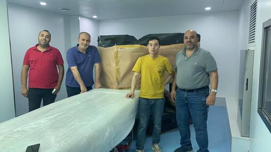 سعر جيد فئة 1 ضيق الهواء غرفة الحماية الرنين المغناطيسي مع 99.9٪ فعالية الحماية ومقاومة النار من الفئة A الانترنت