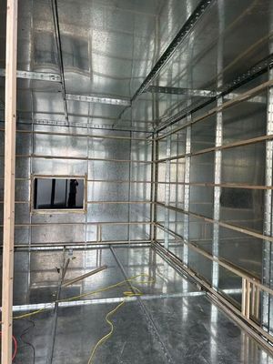 سعر جيد Modular Or On-site Construction RF Shielding Room with 100dB Stopband Attenuation and Class A Fire Rating الانترنت
